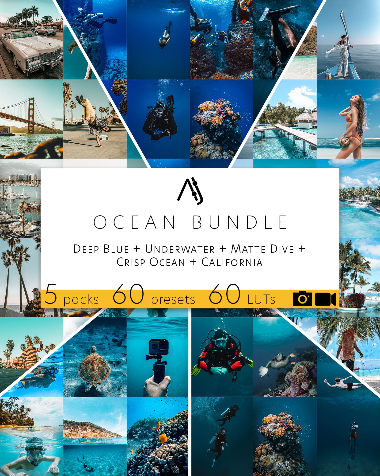 ajust Presets Ocean Bundle Review: Underwater & Dive LUTs Tested