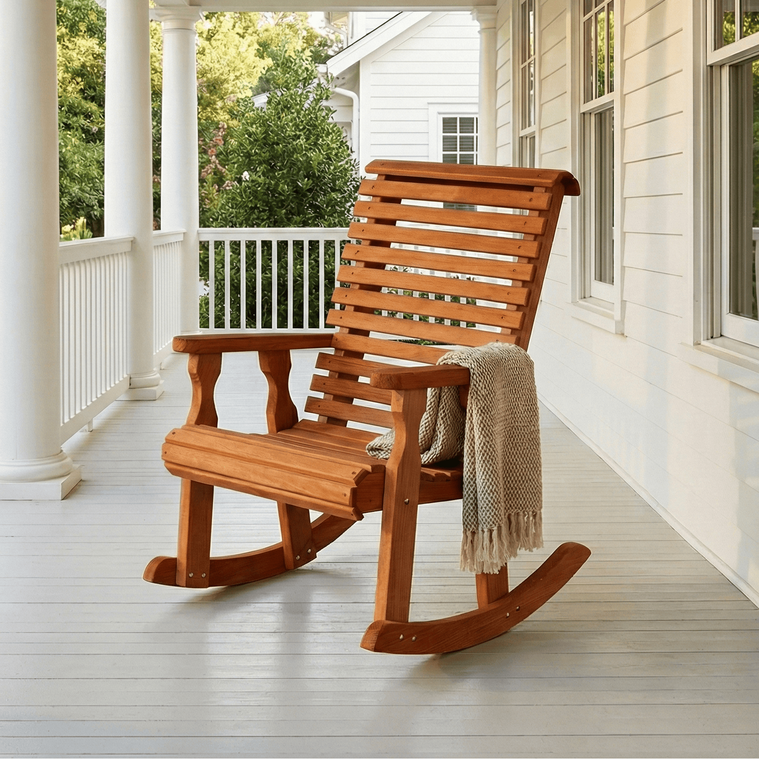 Amish Casual Heavy Duty Roll Back Rocking Chair Review: The 600 lb Porch Chair I Wish I Bought Sooner