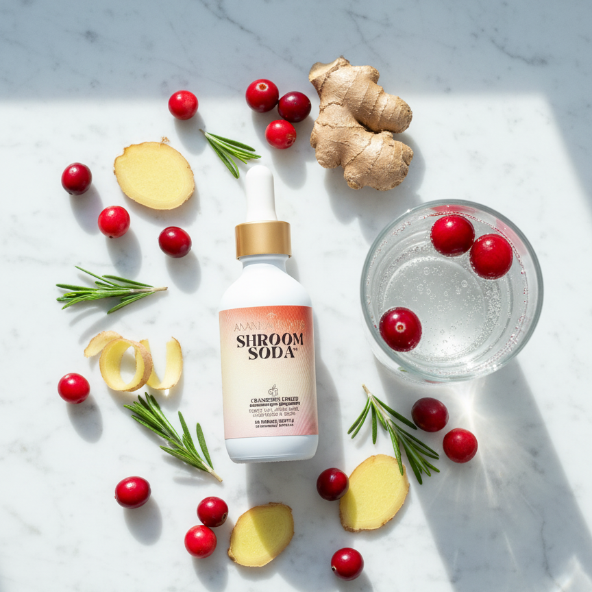 Ananda Elixirs Shroom Soda Review: A Functional Mushroom Drink Worth Trying