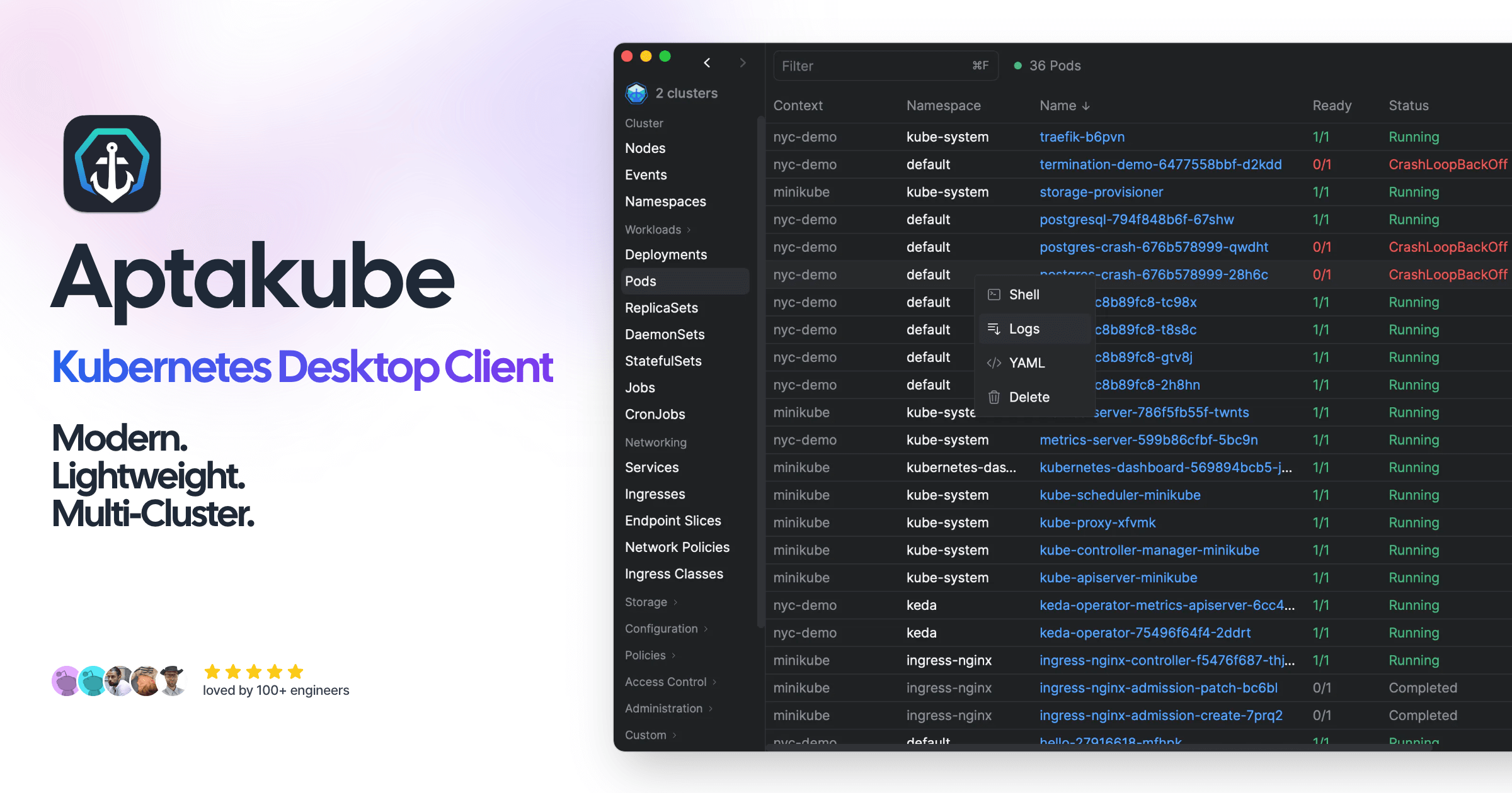 Aptakube Review 2026: Multi-Cluster Kubernetes UI Tested
