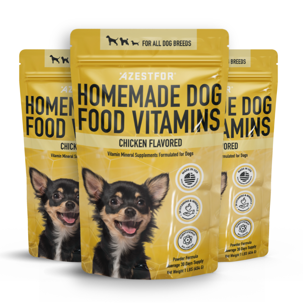 Azestfor 3 Vitamins for Homemade Dog Food Review