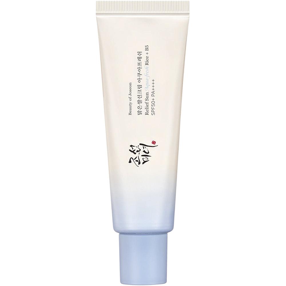 Beauty of Joseon Relief Sun Aqua-fresh Rice+B5 Review: A White Cast-Free SPF50+ Daily Sunscreen