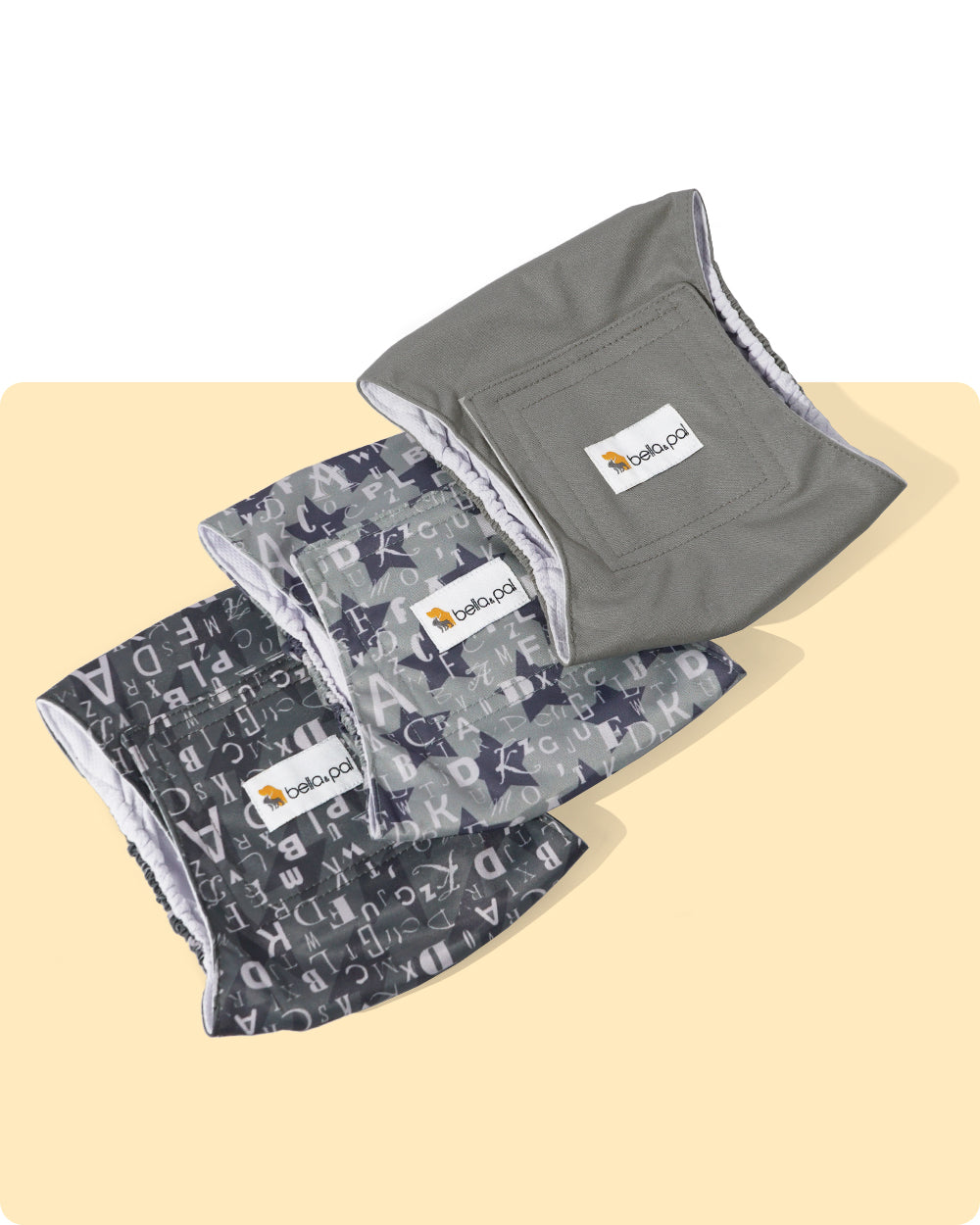 Bella & Pal Washable Male Dog Belly Bands (3-Pack) Review