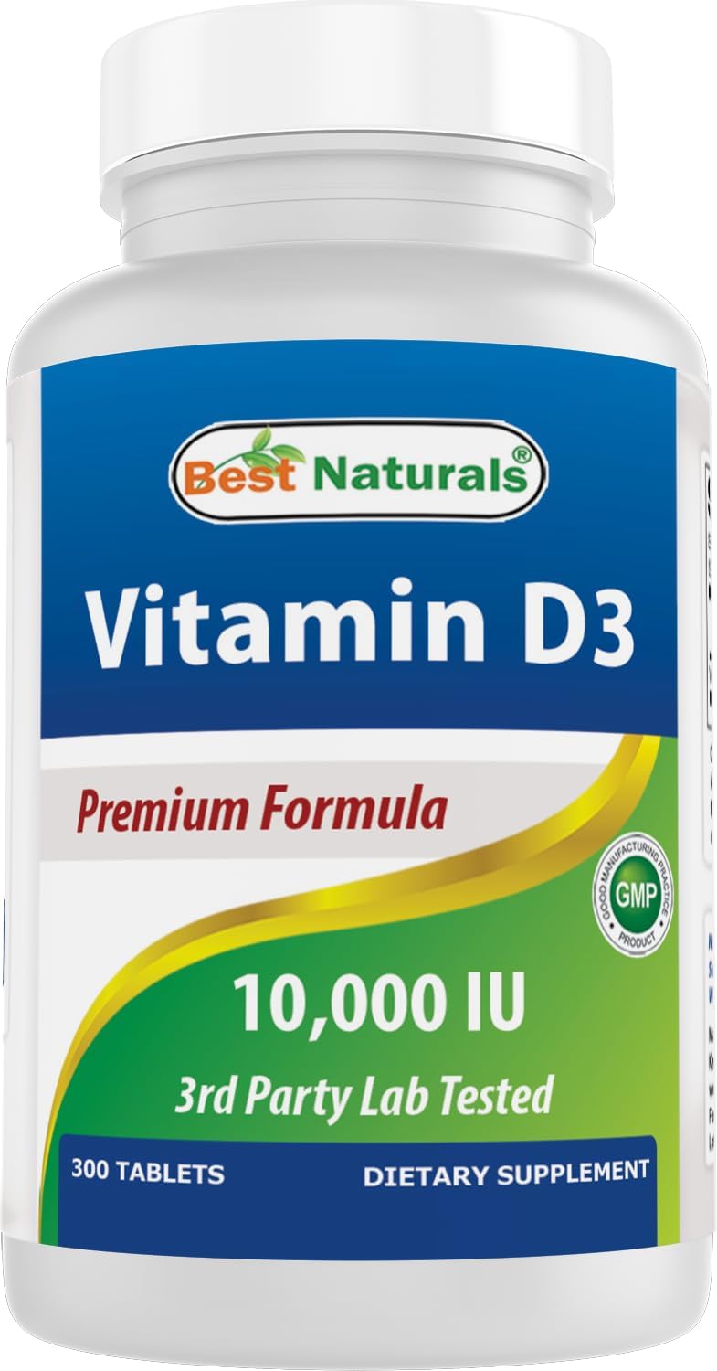 Best Naturals Vitamin D3 10000 IU Review: My Go-To Immune Support Supplement