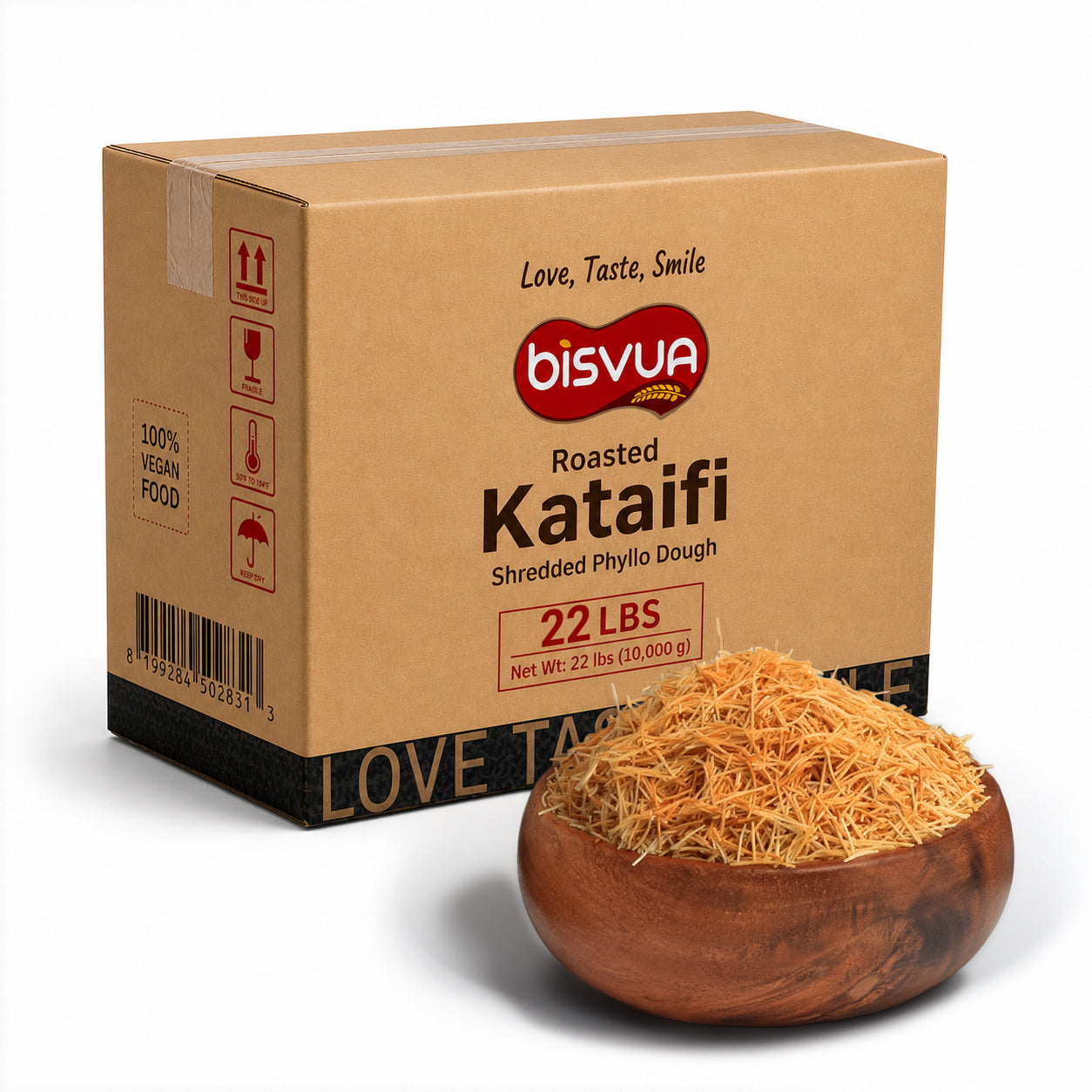 Bisvua Bulk Roasted Kataifi Review: The Pastry Behind the Viral Dubai Chocolate Bar Trend
