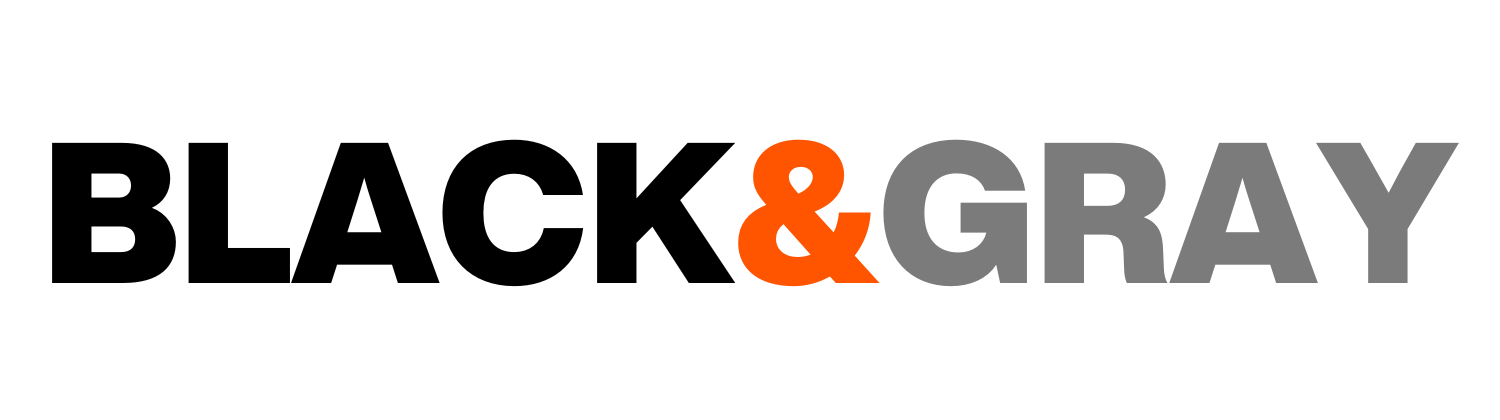 Black And Gray logo