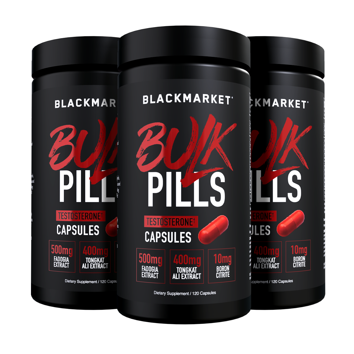 Black Market Labs BULK PILLS Bundle Review: Ingredients & Value