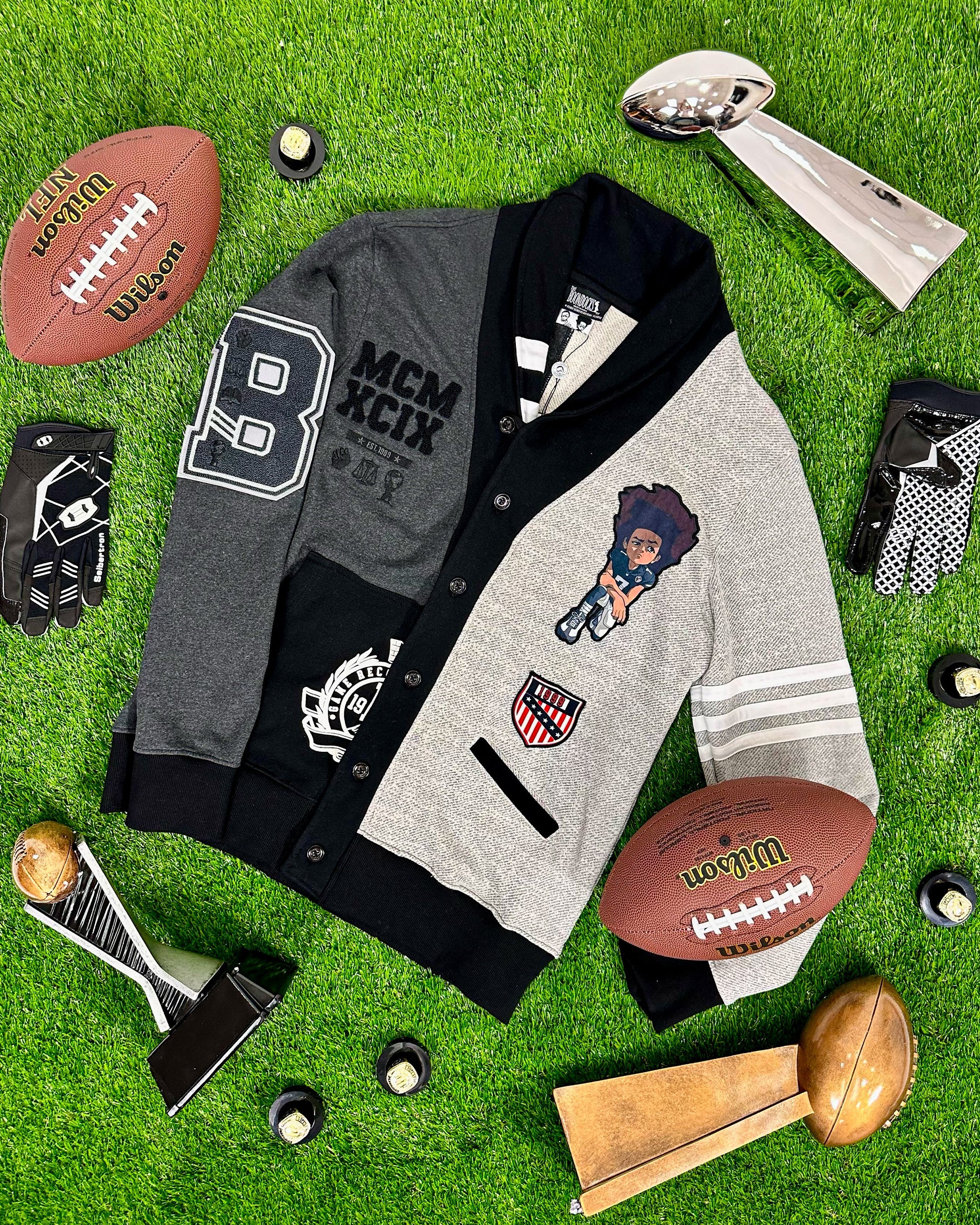 The Boondocks Huey Football Knit Cardigan Review