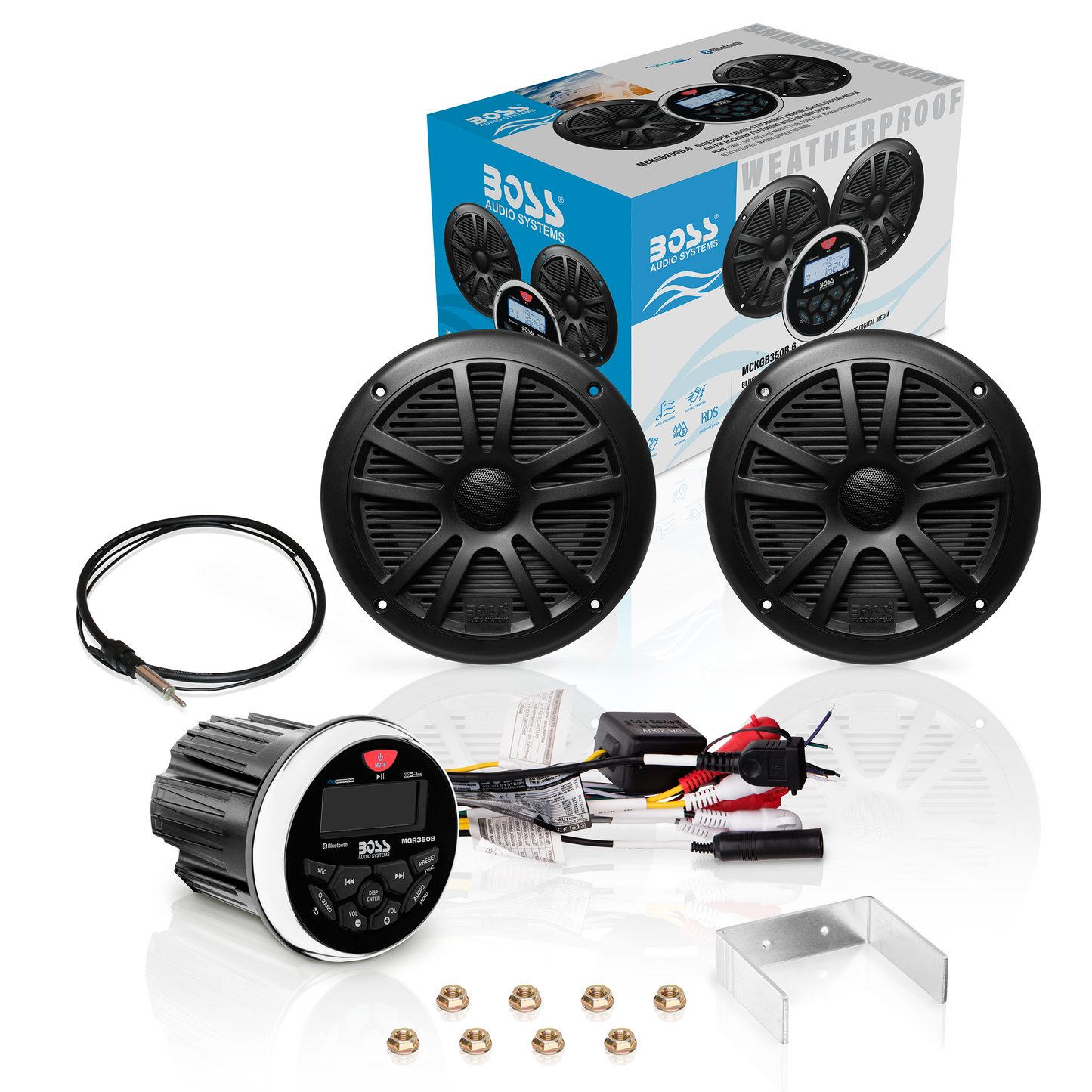 BOSS Audio MCKGB350B.6 Review 2026: Is This Marine Gauge Receiver & Speaker Package Worth $203.99?
