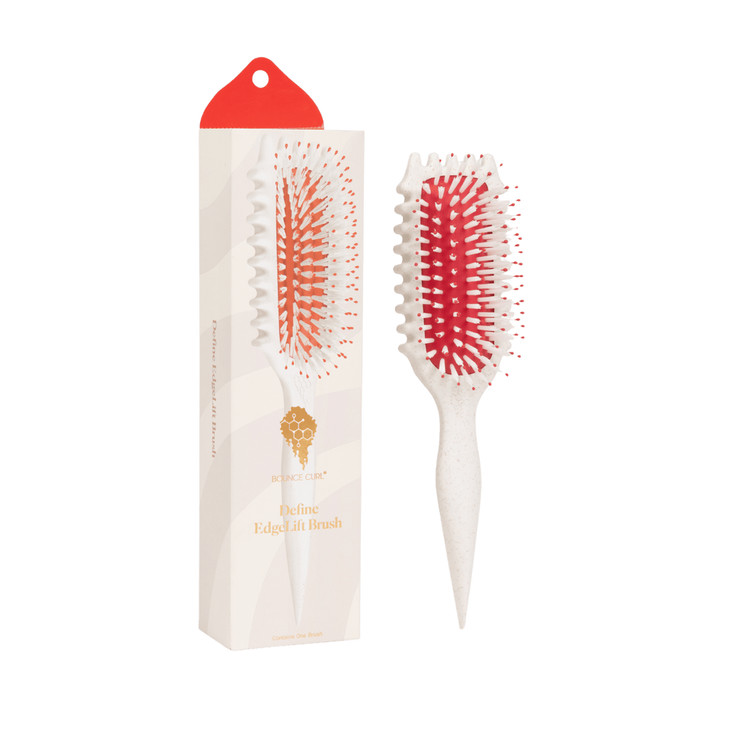 Bounce Curl Define EdgeLift Brush Review: Sleek Edges Without the Grease