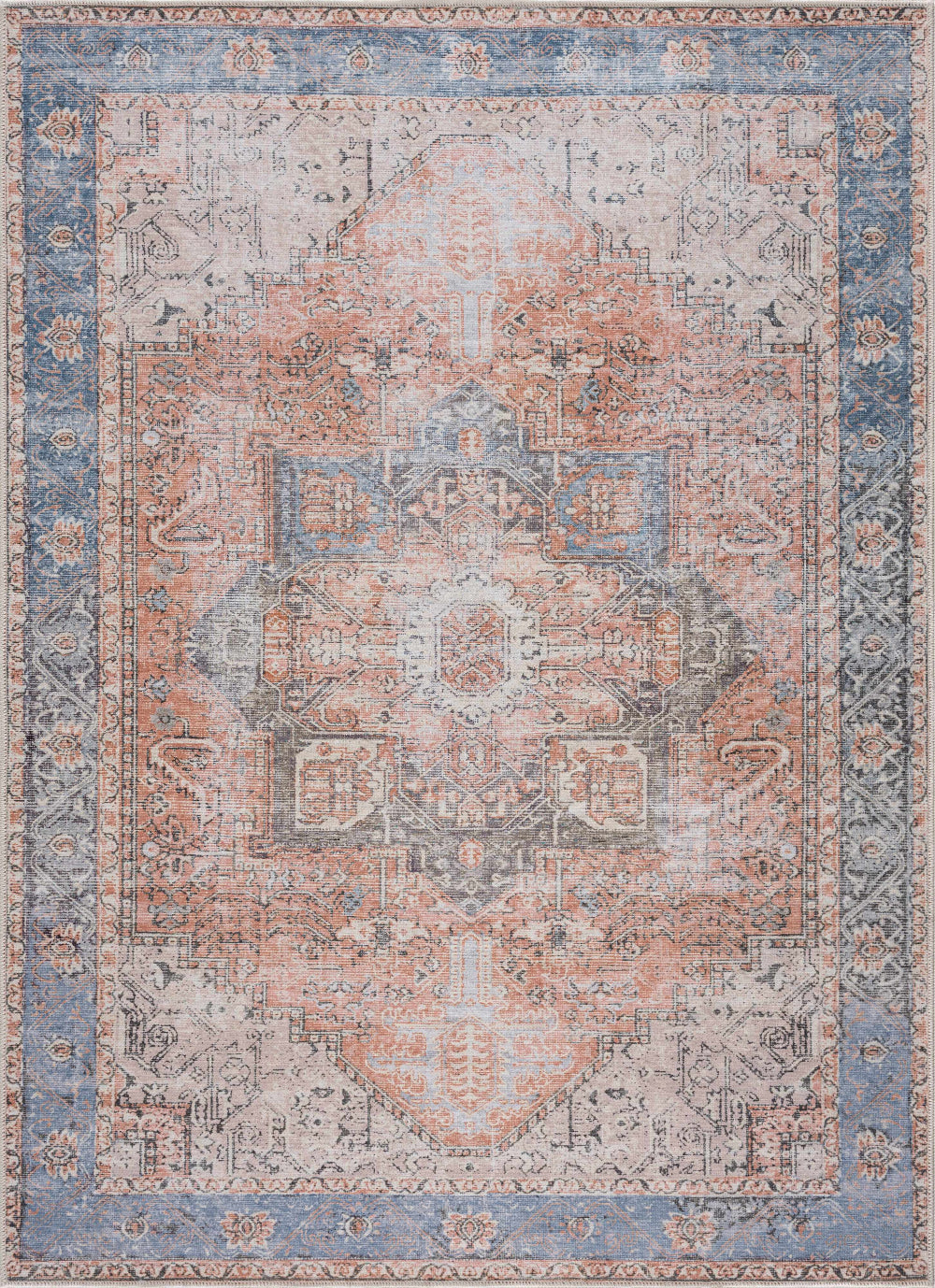 Boutique Rugs Rosman Distressed Washable Area Rug Review (2026): Is This From-$69 Washable Oriental Rug Worth It?