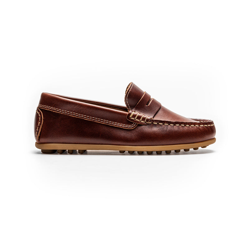Childrenchic Alex Brown Leather Penny Loafers Review