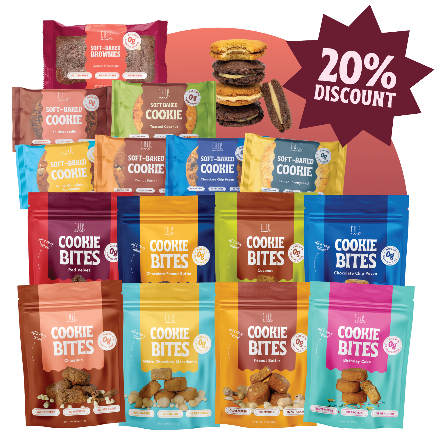 ChipMonk Ultimate Keto Dessert Sampler Bundle Review: Every Cookie Flavor Tested