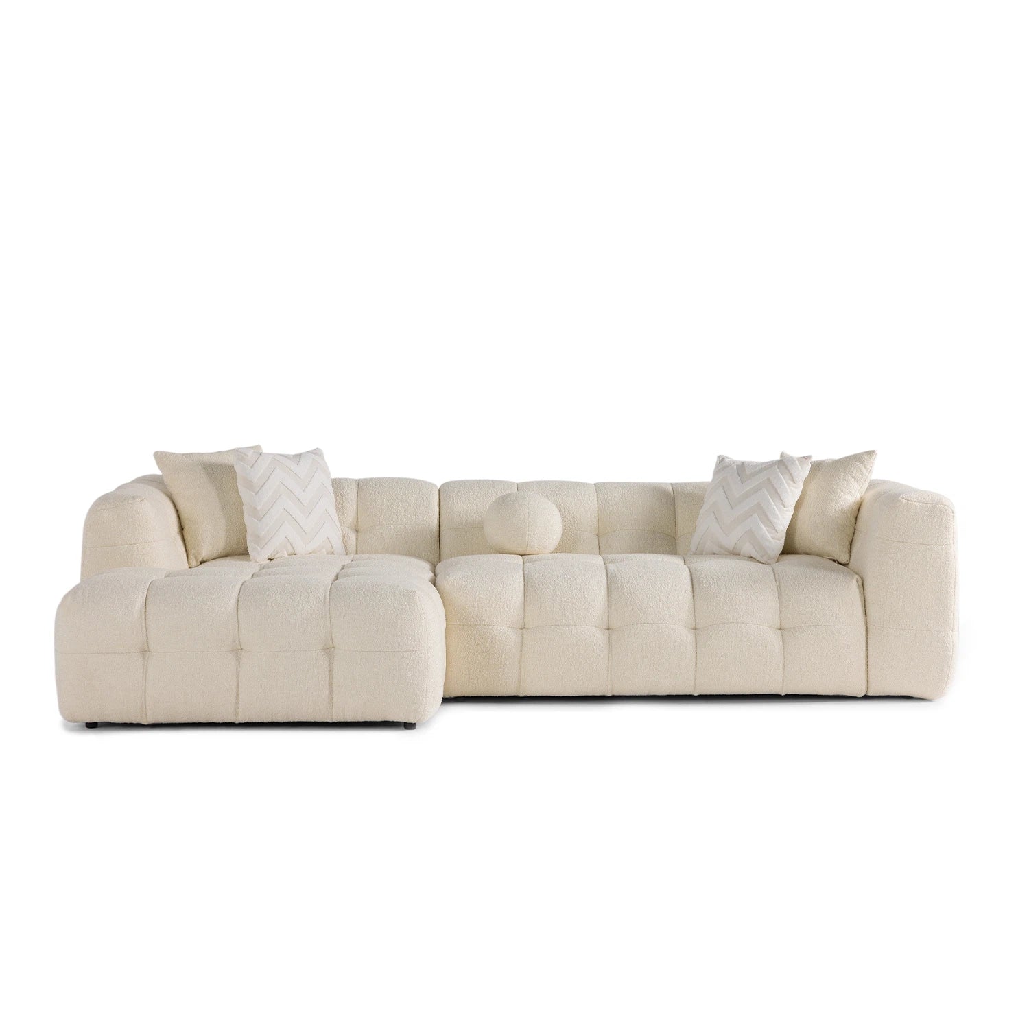 CitiModern Amsterdam Sectional Sofa Review: 5.0-Star Bouclé Comfort