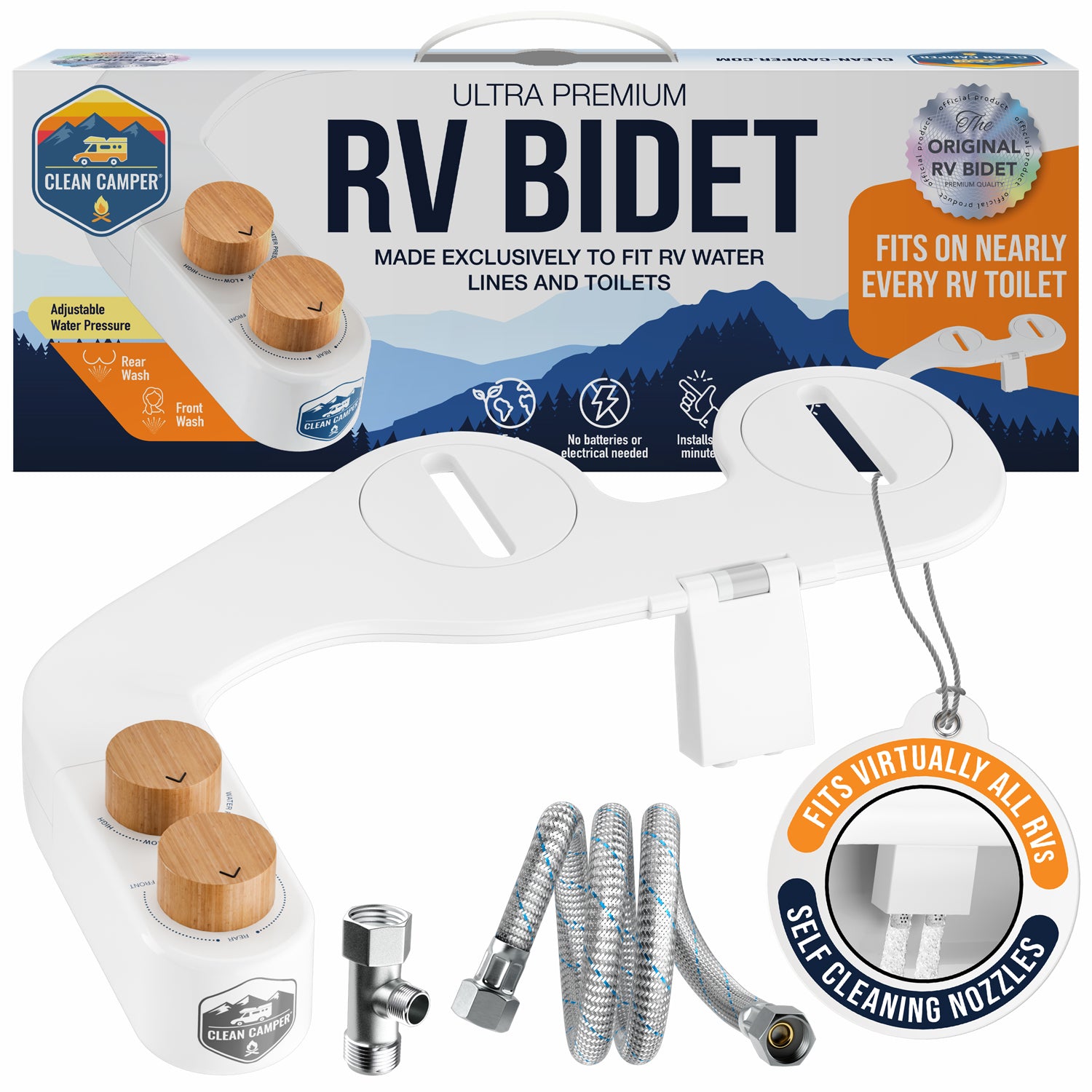 Clean Camper RV Mechanical Hand Control Toilet Bidet Review