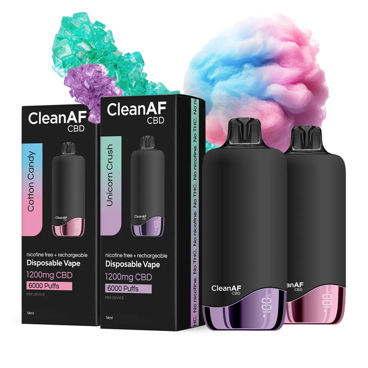 CleanAF CBD Candy Pack Vape Pens Review: Zero Nicotine, Full Flavor