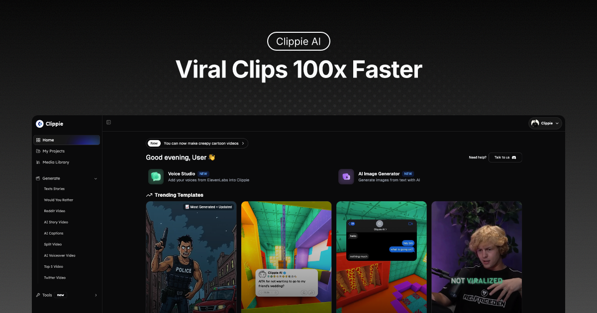 Clippie AI Review 2026: Best Faceless YouTube Shorts Generator?