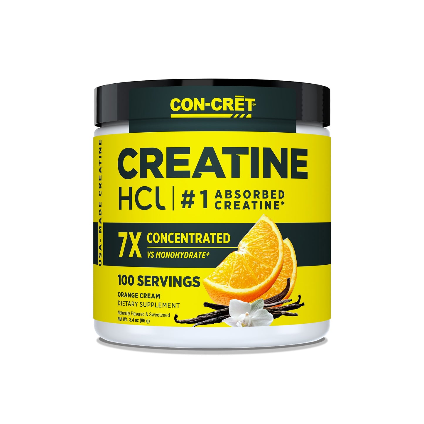 CON-CRET Creatine HCl Powder Review: Flavored Creatine Without the Bloat
