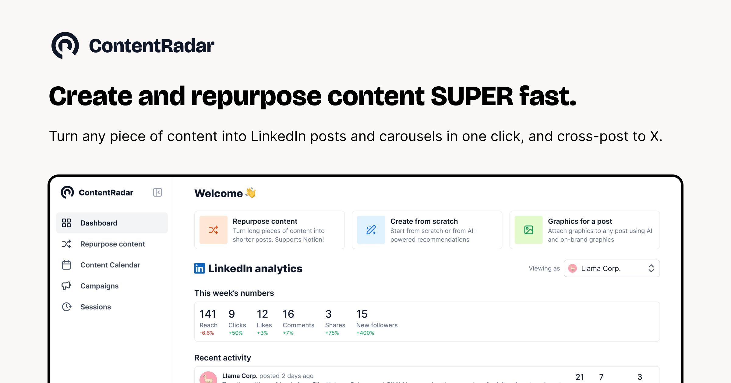 ContentRadar Review 2026: AI LinkedIn & X Content Tool Tested