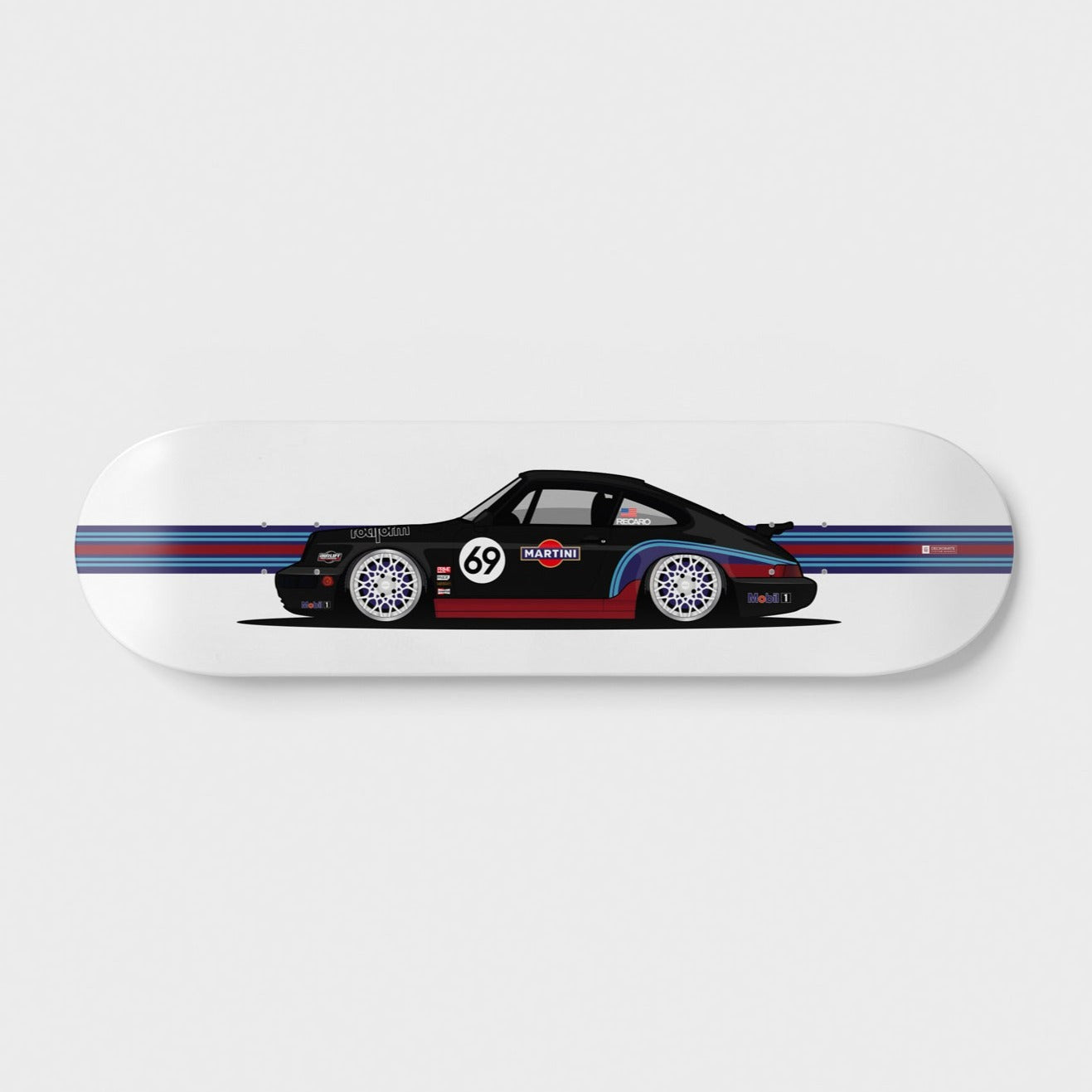 Deckorate Porsche 964 Martini Skateboard Wall Art Review