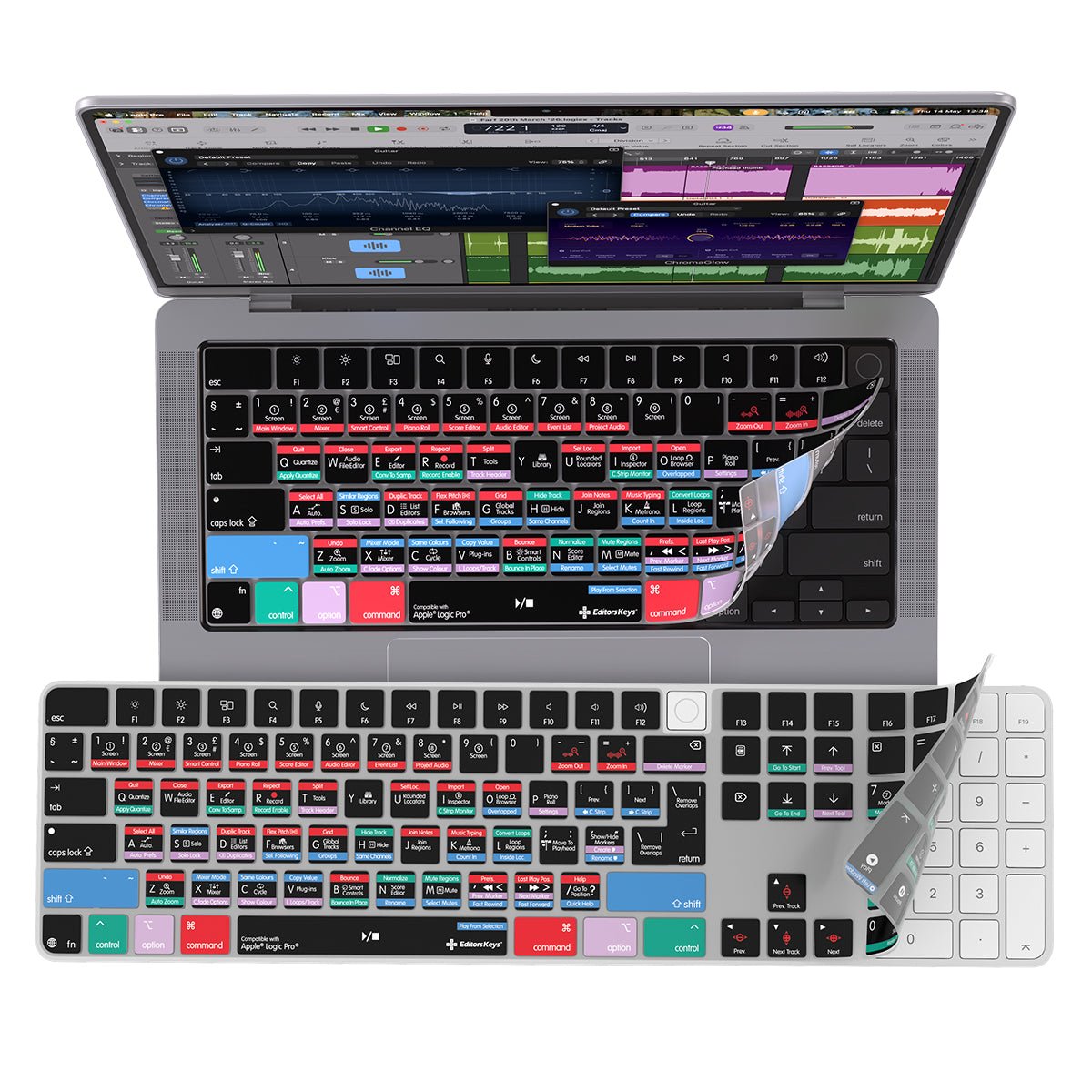 Editors Keys Apple Logic Pro Keyboard Covers Review