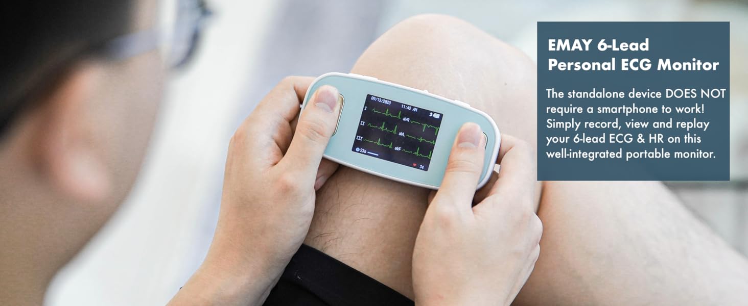 EMAY 6L Portable EKG Monitor Review: Heart Health Tracking At Home