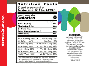 ENOF Organic Fruit and Vegetable Powder 6-Month Supply Review: Whole Food Nutrition Made Simple