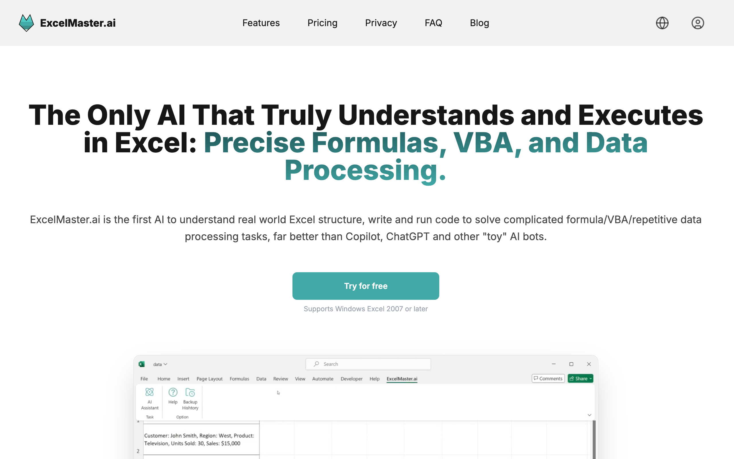 ExcelMaster.ai Review 2026: Autonomous AI Agent for Excel (Tested)