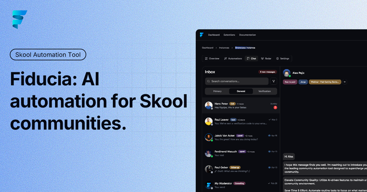Fiducia Review 2026: The Best Skool Automation Tool for Community Growth?