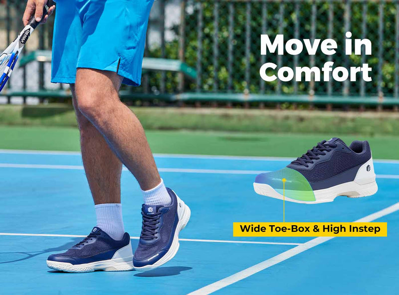 FitVille Men's Amadeus V2 Tennis & Pickleball Shoes Review: Finally, Wide-Width Court Shoes That Work