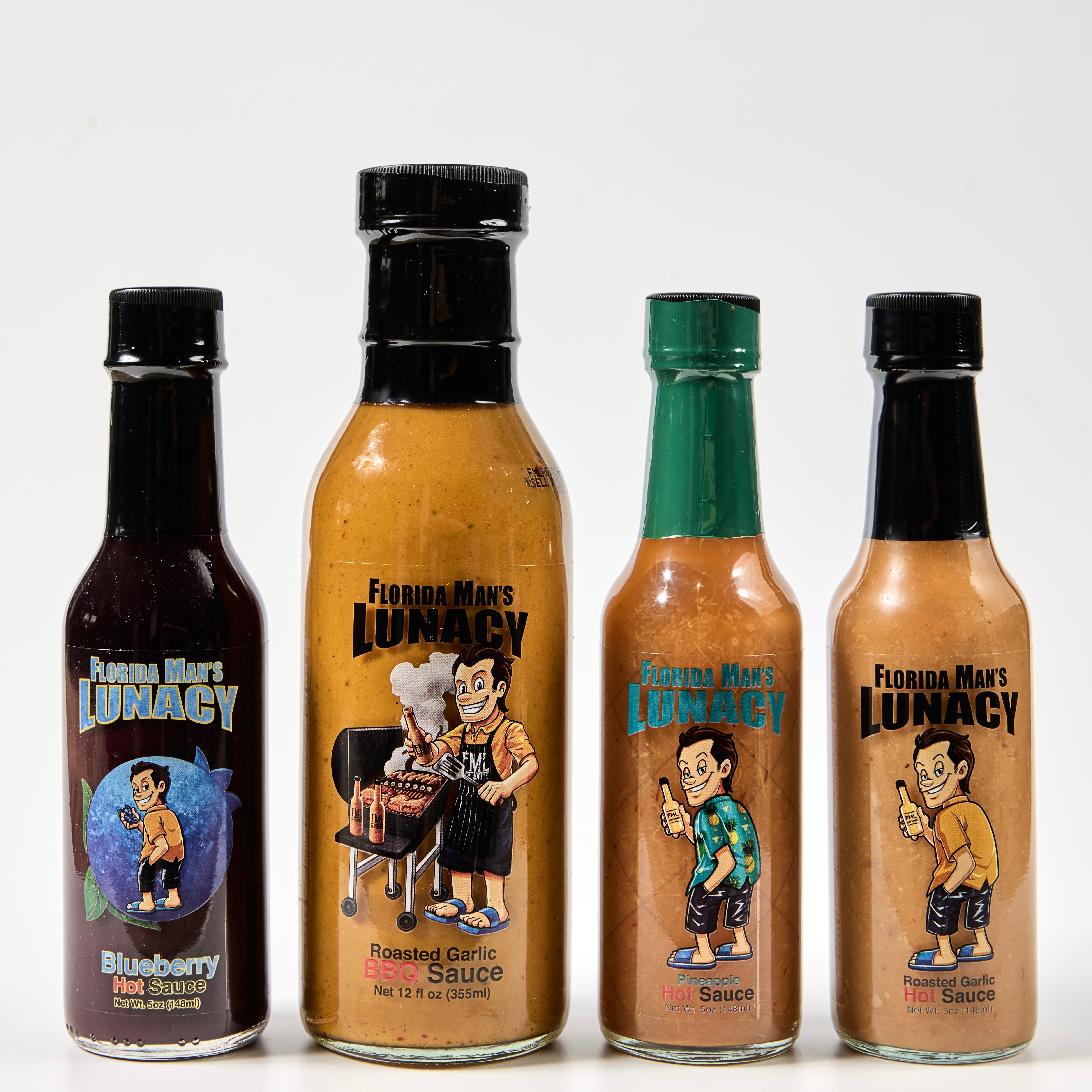 Florida Man's Lunacy Collection Hot Sauce Bundle Review (Currently Sold Out)