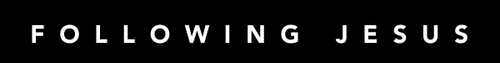 Following Jesus logo