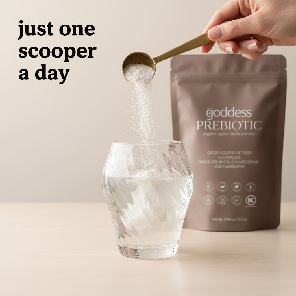 Goddess All Organic Prebiotic Blue Agave Inulin Powder Review: Gut Health, Simplified