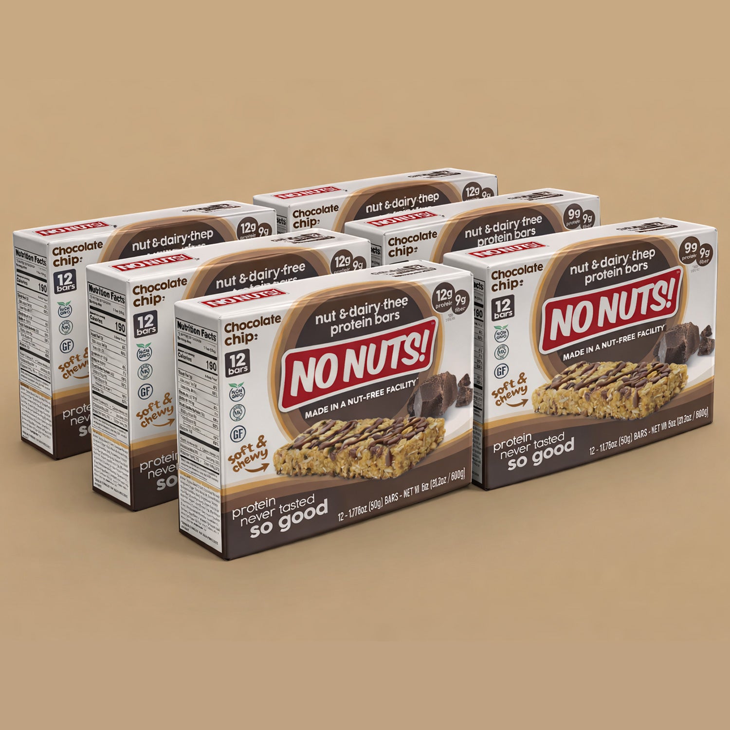 GoNuts! Chocolate Chip Nut-Free Snack Bars Review: The Wholesale Case Every Nut-Free Family Needs