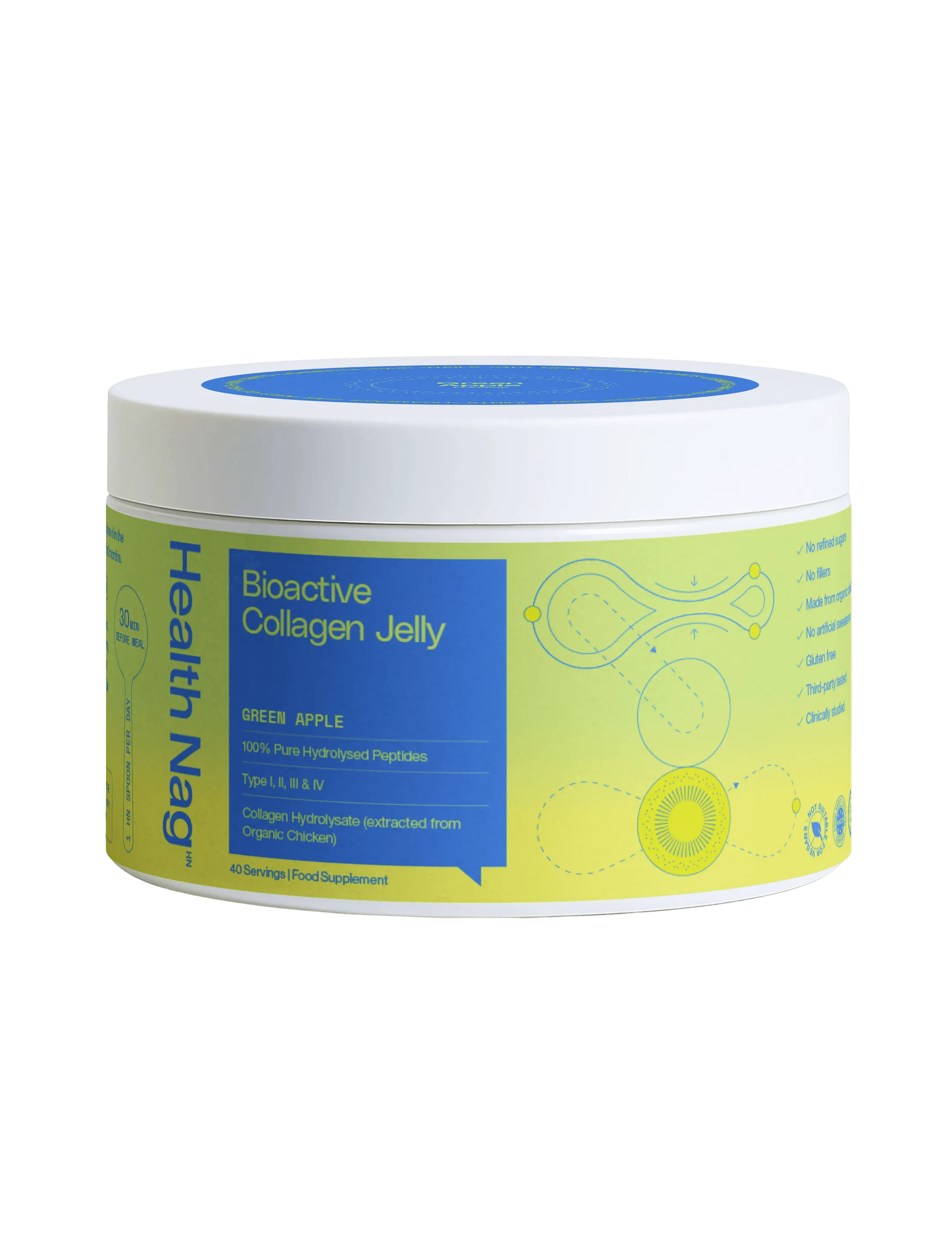 Health Nag Bioactive Collagen Jelly Green Apple Review: A Tasty Way to Get Your Collagen?