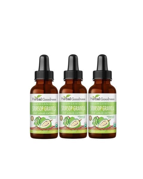 Herbal Goodness Soursop Leaf Graviola Extract Review: 15X Strength Tested