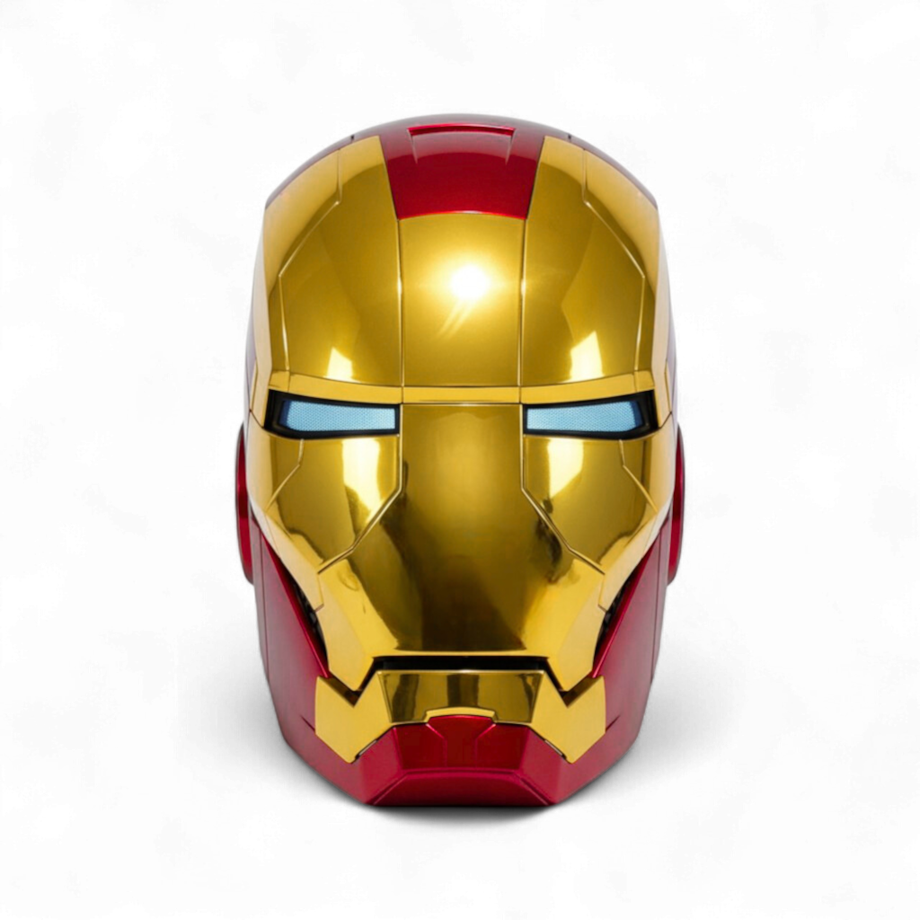 HeroHaven Iron Man MK5 Helmet Gold Edition Review: Voice-Controlled Fan Helmet