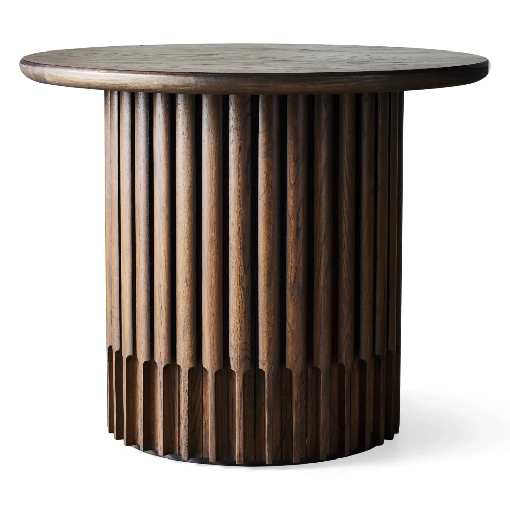 Hulmara Modern Oval Wood End Table Review: The Japandi Statement Piece That Anchored My Living Room