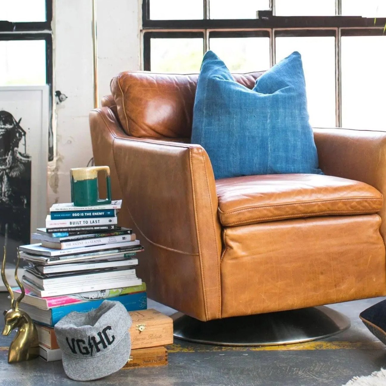 Huntedfox Vintage African Indigo Throw Pillow Review