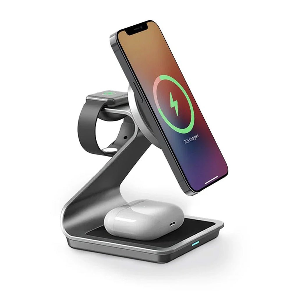 I Tested the Moderno 3-in-1 Aluminum Alloy MagSafe Charging Stand for 30 Days — Here's My Honest Review