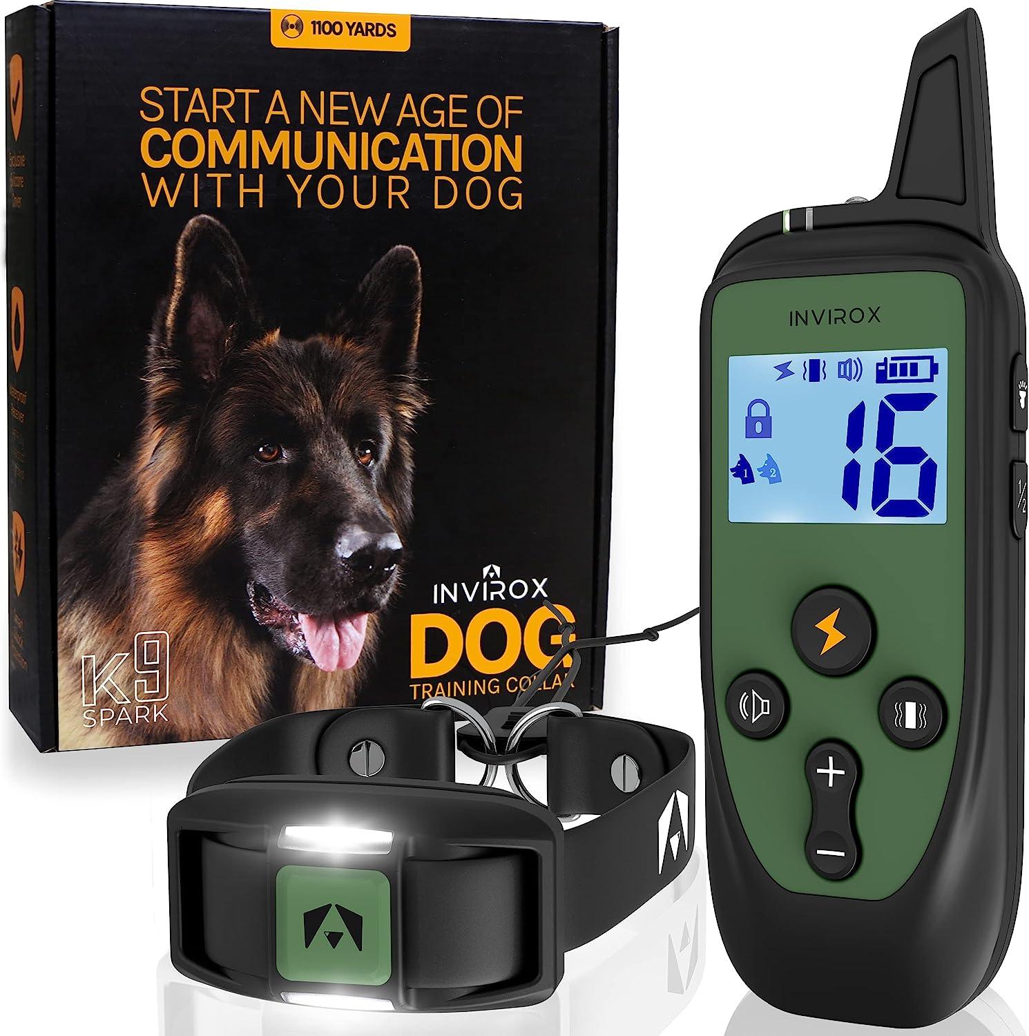 INVIROX Spark K9 Dog Training Collar Review: My Honest Experience Training a Long-Fur Dog