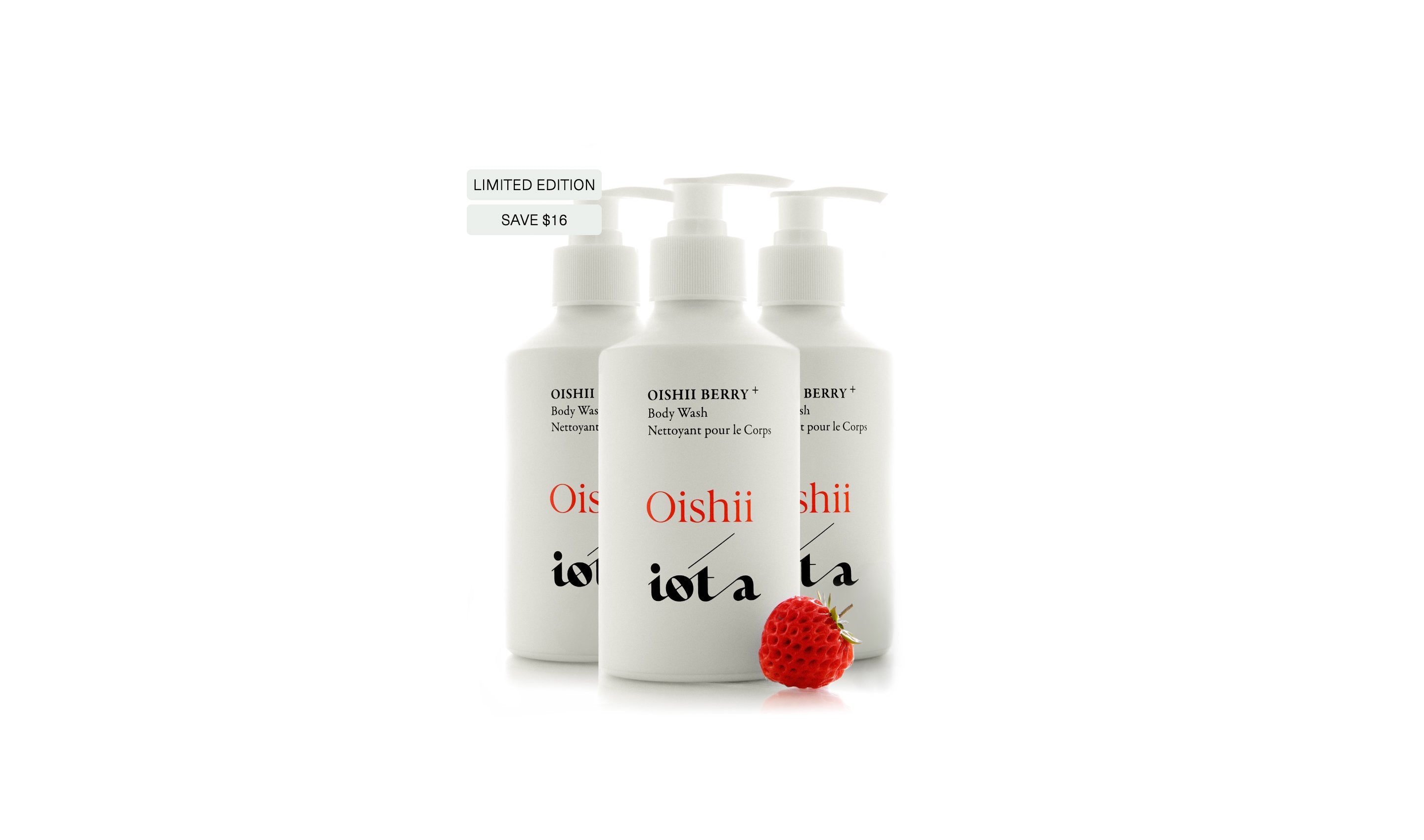 Iota Oishii Berry Body Wash Trio Review