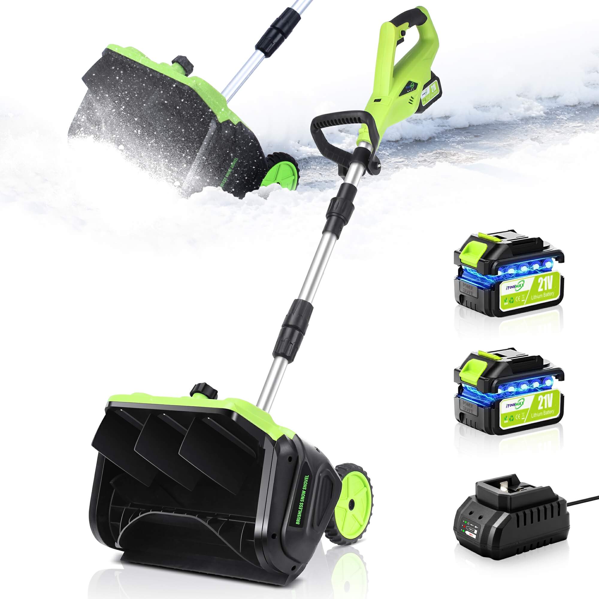 iToolMax 16" Electric Snow Shovel Plus Review (2026): The Cordless Tool That Saved My Back This Winter