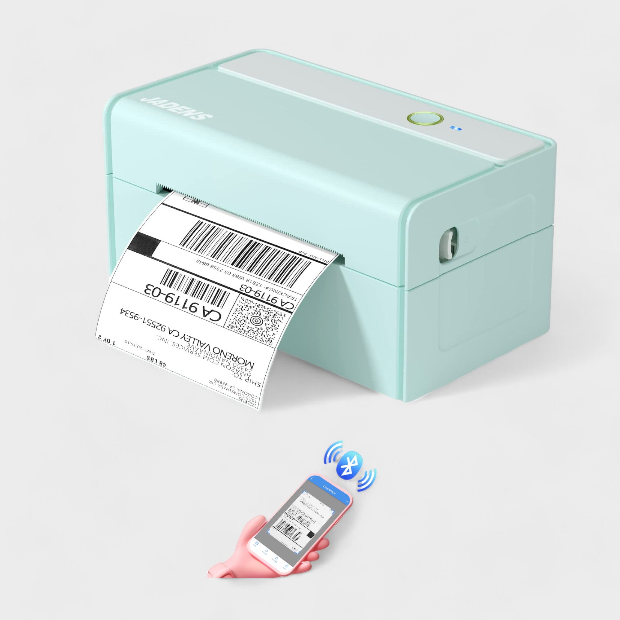 JADENS 468BT Inkless Thermal Shipping Label Printer Review