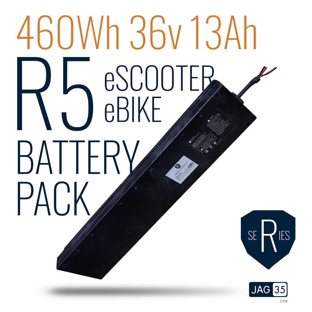 JAG35 R5 R-Series eBike/Scooter Battery Review: Reclaimed 460Wh Packs for DIY Builds