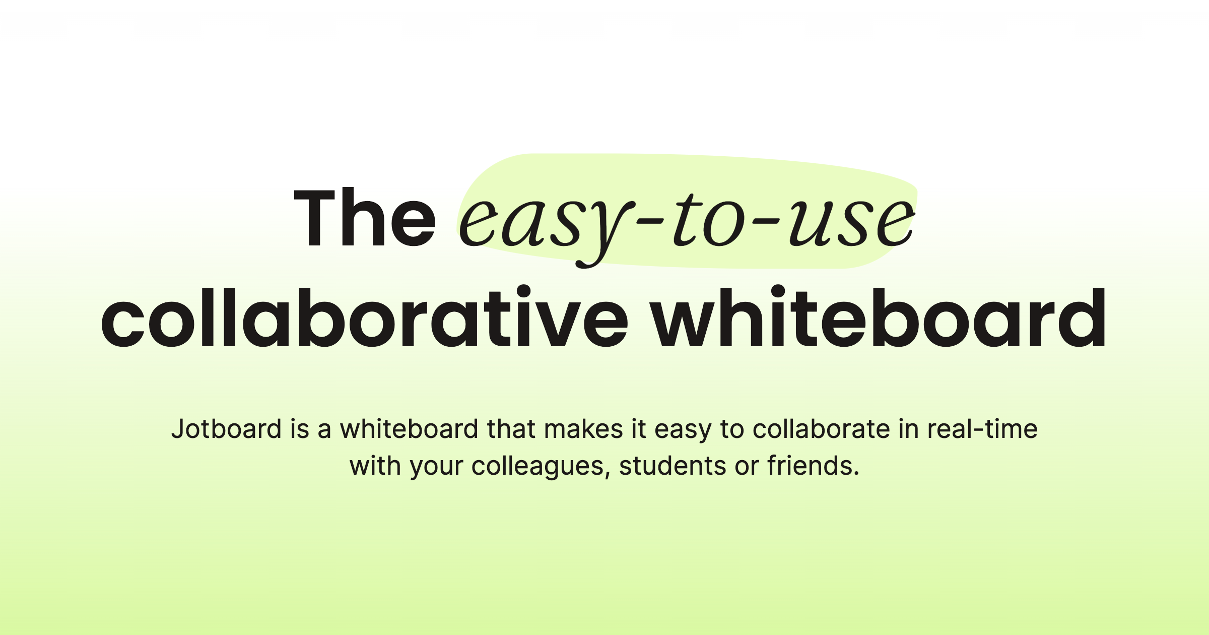 Jotboard Review 2026: Simple Collaborative Whiteboard & Jamboard Alternative (Tested)