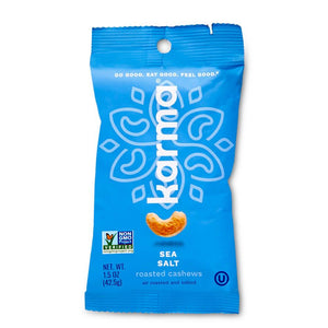 Karma Nuts Sea Salt Roasted Cashews Review: Air-Roasted Snacking Done Right