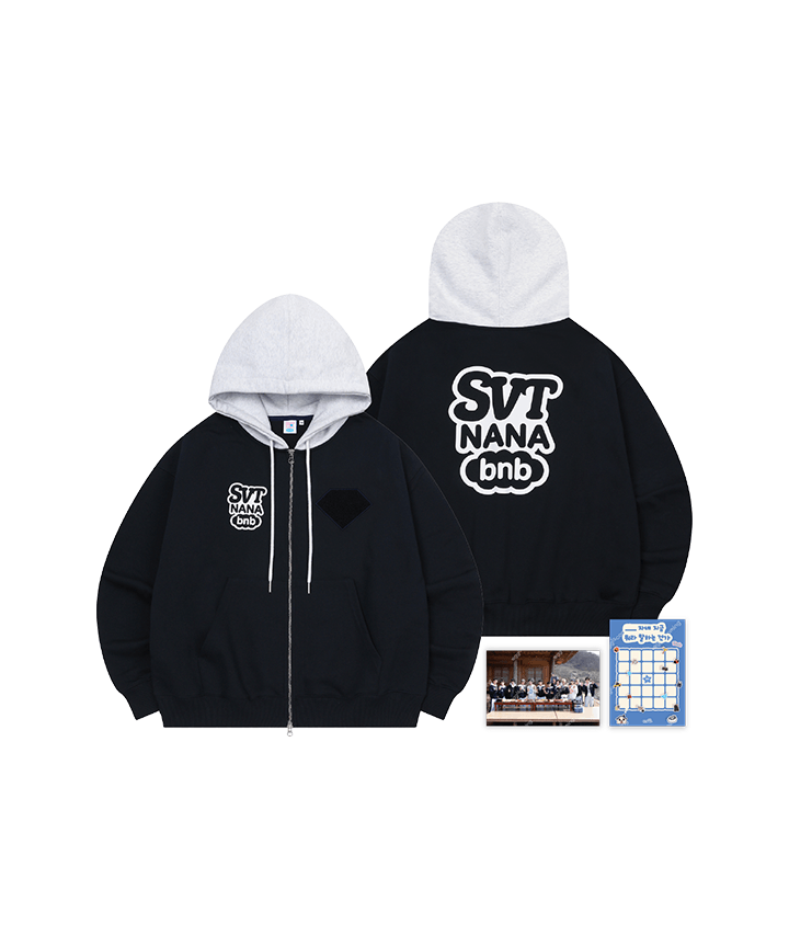 NANA bnb x Seventeen Official Merch Review: What's Inside the Zip-Up Hoodie Set