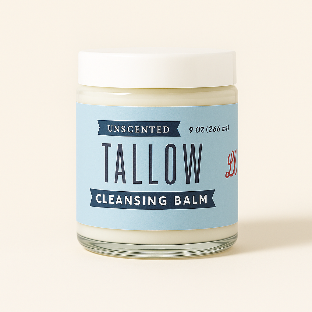 Lady May Tallow Unscented Cleansing Balm Review: Beef Tallow Makeup Remover