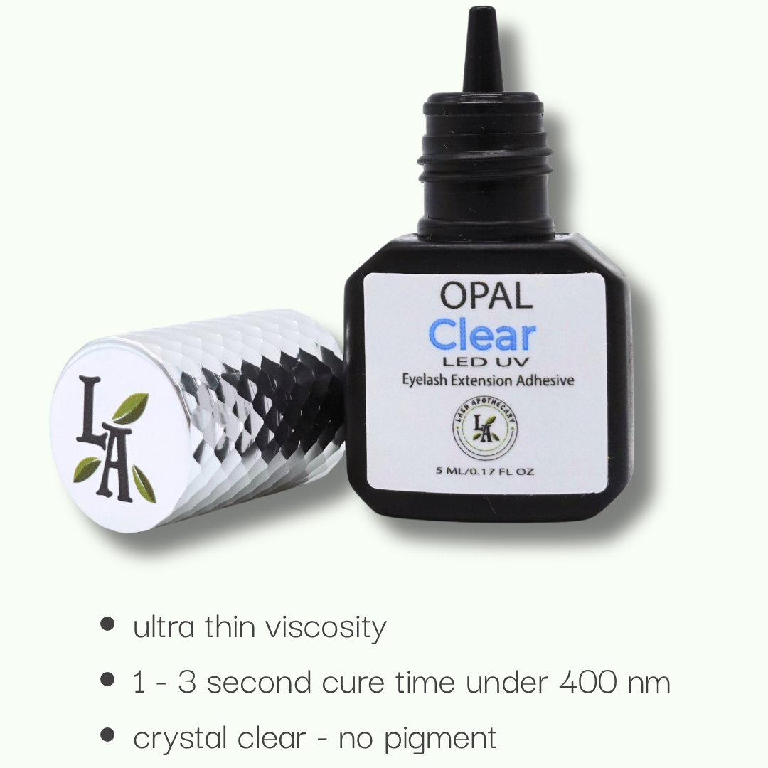 Lash Apothecary Opal LED UV Lash Adhesive Review: Low-Fume Formula (Currently Sold Out)